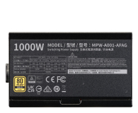 Cooler Master ELITE Gold 1000W FM 80 Plus Gold ATX 3.1 - 1525798 - zdjęcie 3